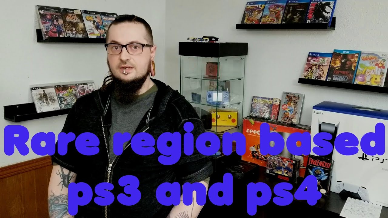 Game Collecting #1 (6 Rare region based games ps3 and ps4)