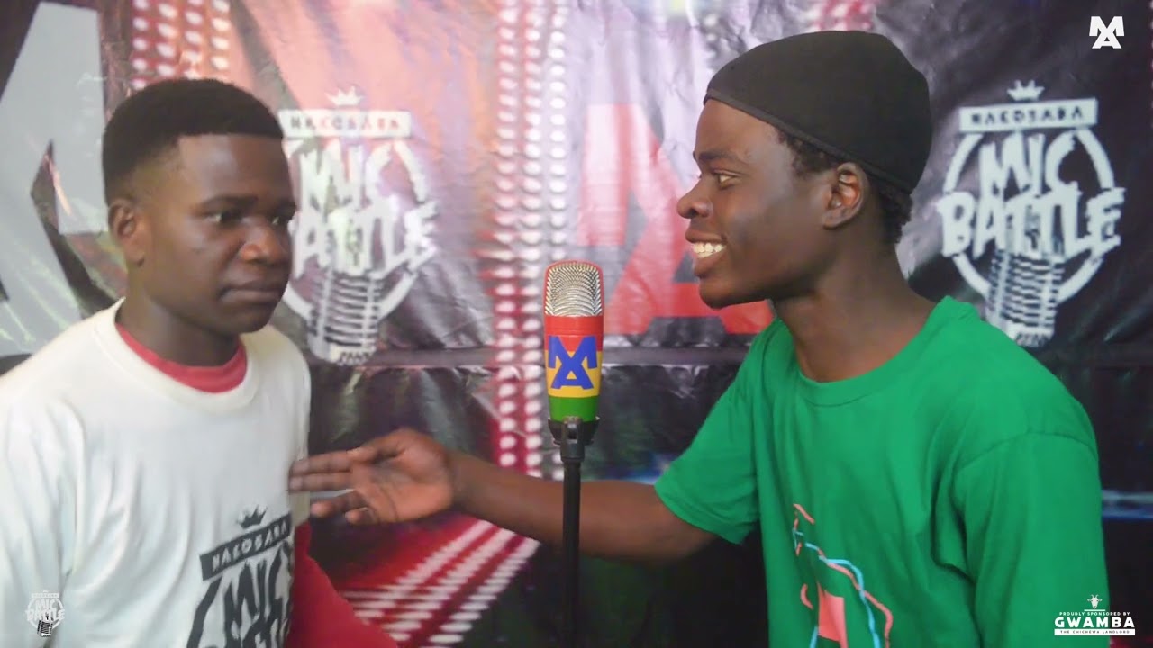 Kay Humphrey (White T-shirt) Vs Aphydro (Green T-shirt) Who deserve your vote? ROUND 2 MIC BATTLE