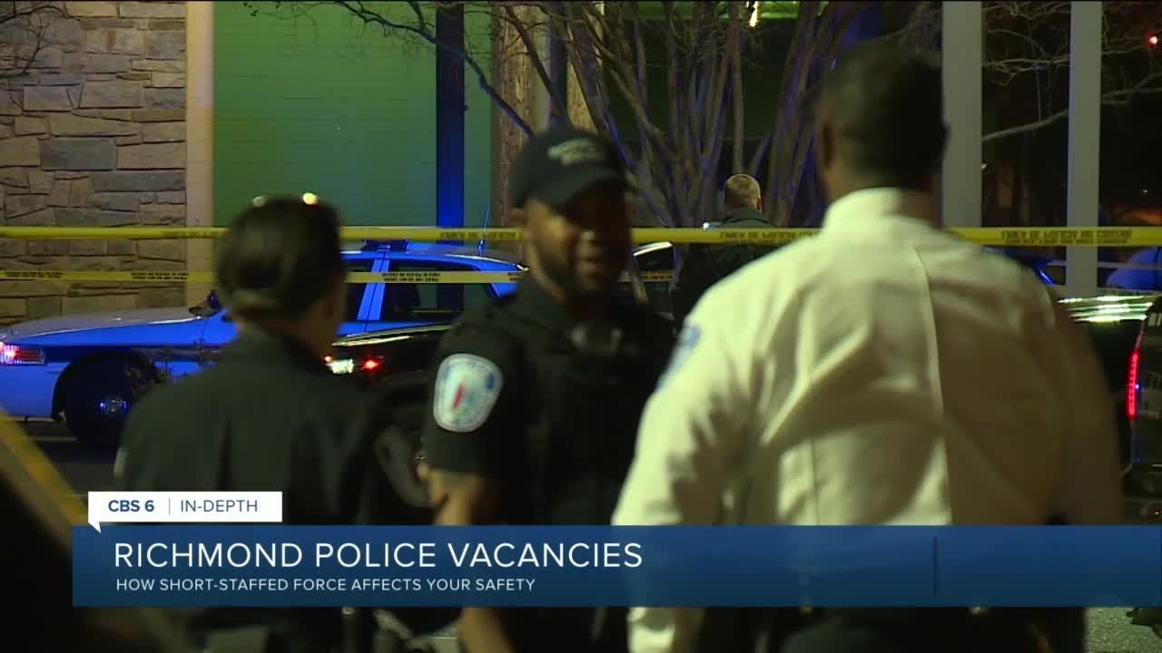How 100+ police vacancies impact public safety: 'Richmond is struggling'