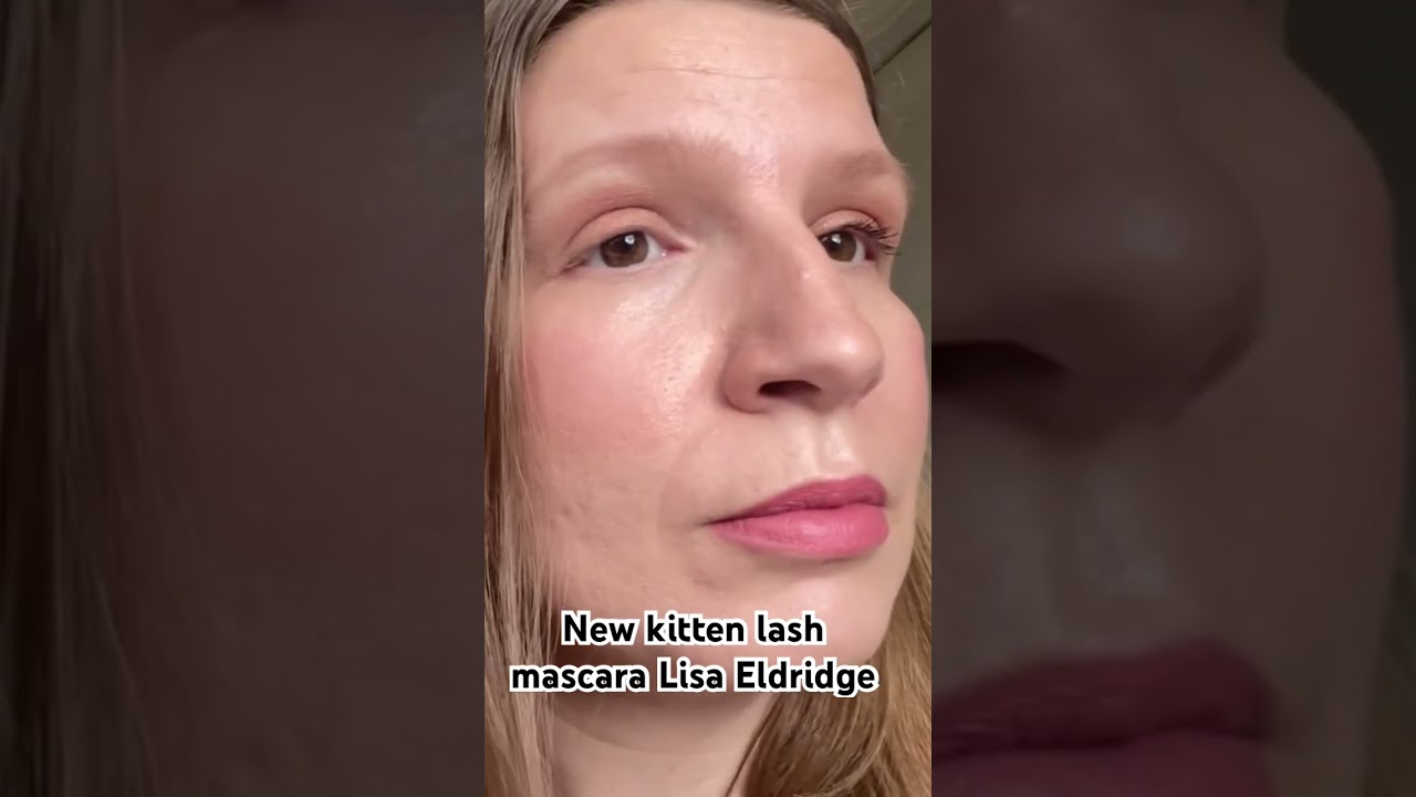 New kitten lash mascara Lisa Eldridge 🖤#lisaeldridge #lisaeldridgemakeup #makeup -a#makeuptutorial