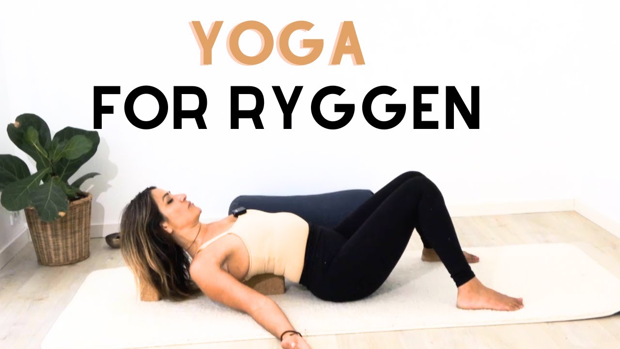 YIN yoga flow for ryggen og vandelementet - Yogavideo på dansk
