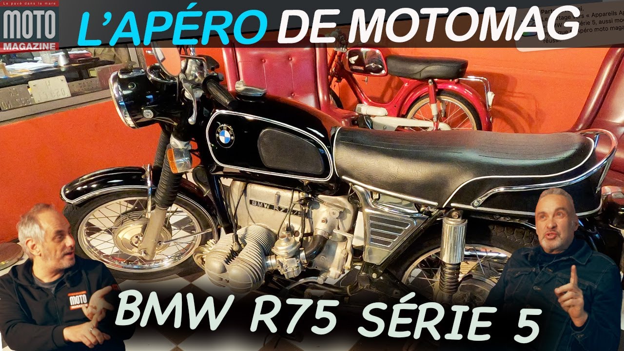 BMW R75 Série 5, aussi moche que mythique ▶︎ Apéro moto magazine
