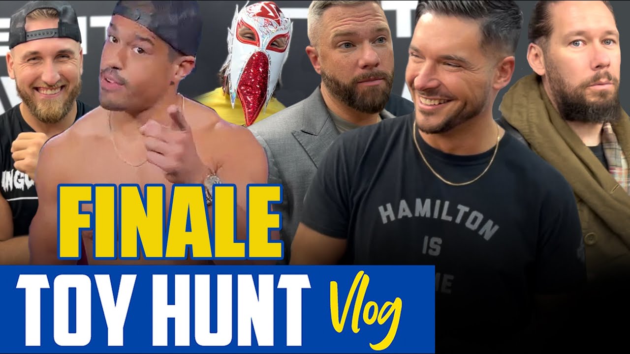 Toy Hunt Vlog Finale • Anthony Bowens, Ethan Page & More AEW Stars!
