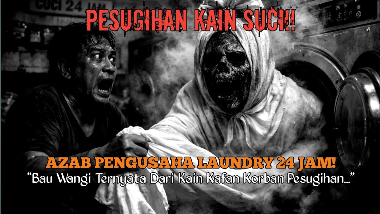 Azab Pengusaha Laundry 24 Jam! Bau Wangi Ternyata Dari Kain Kafan | Kisah inspirasi islam