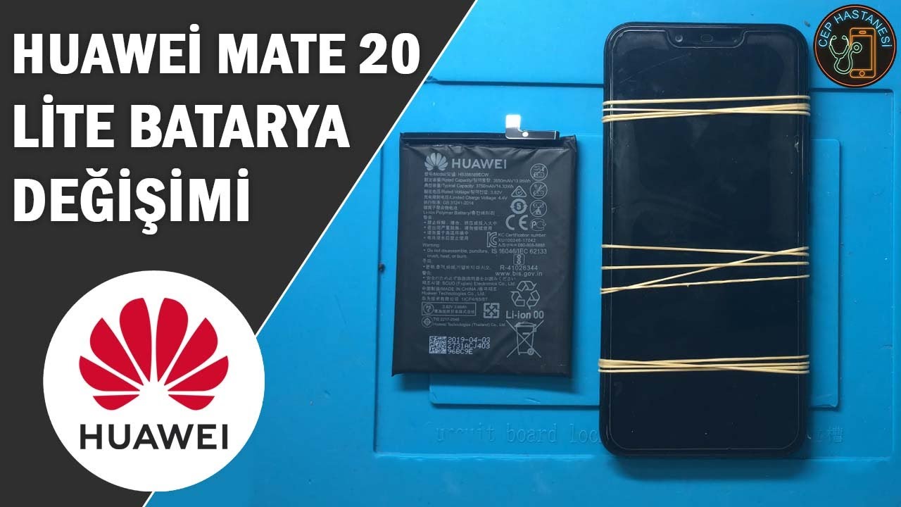 Huawei Mate 20 Lite Batarya Değişimi