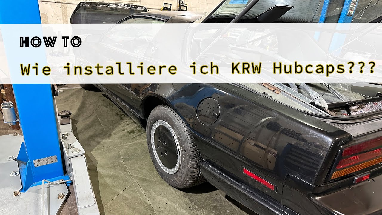 Knight Rider World (KRW) Hubcap Installation und Fazit! Sind Sie Ihr Geld wert???
