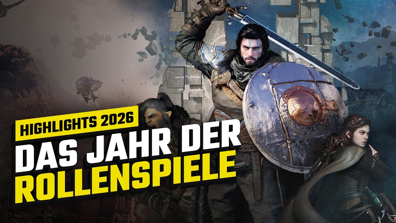 Die wichtigsten Rollenspiele 2026 – was RPG-Fans nicht verpassen dürfen