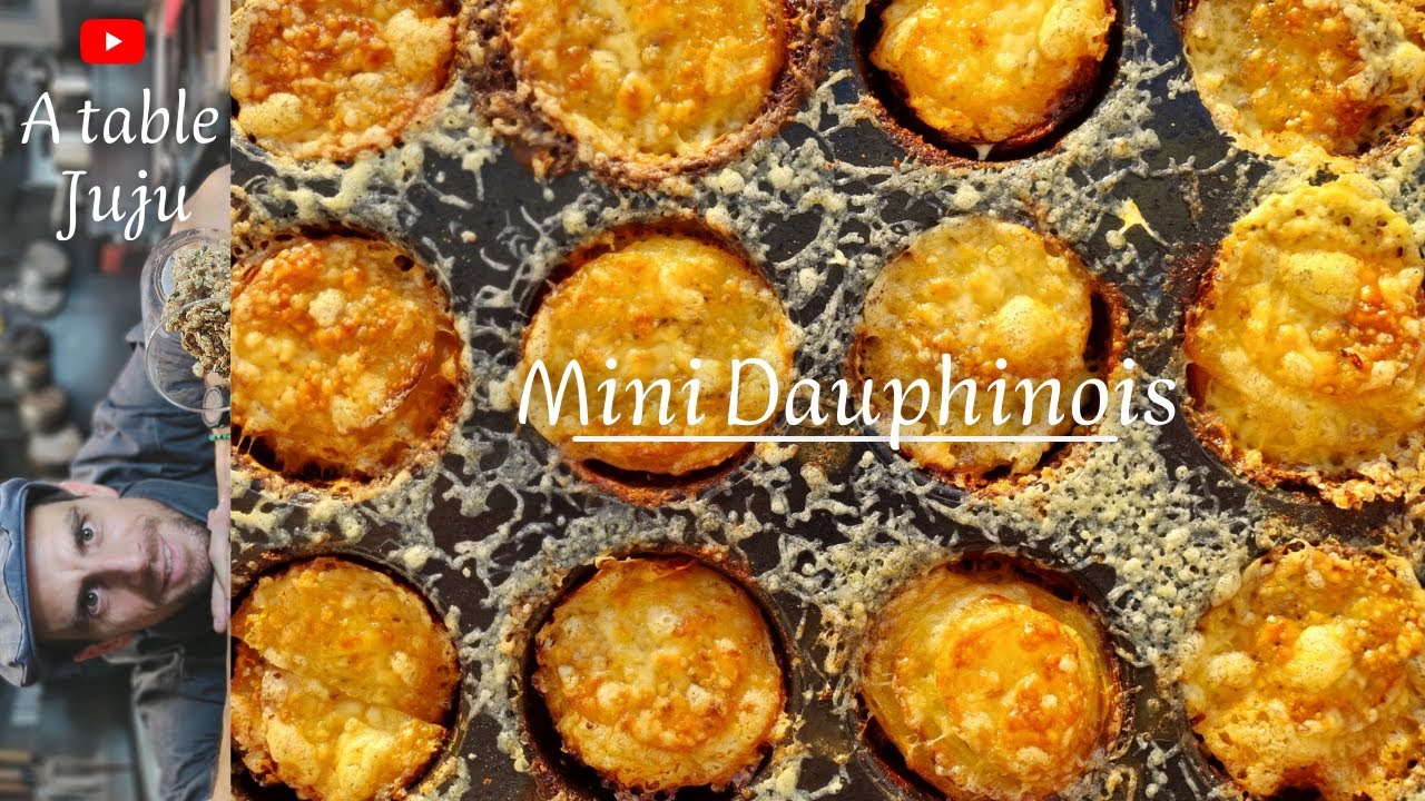 Recette de mini gratin | A table Juju