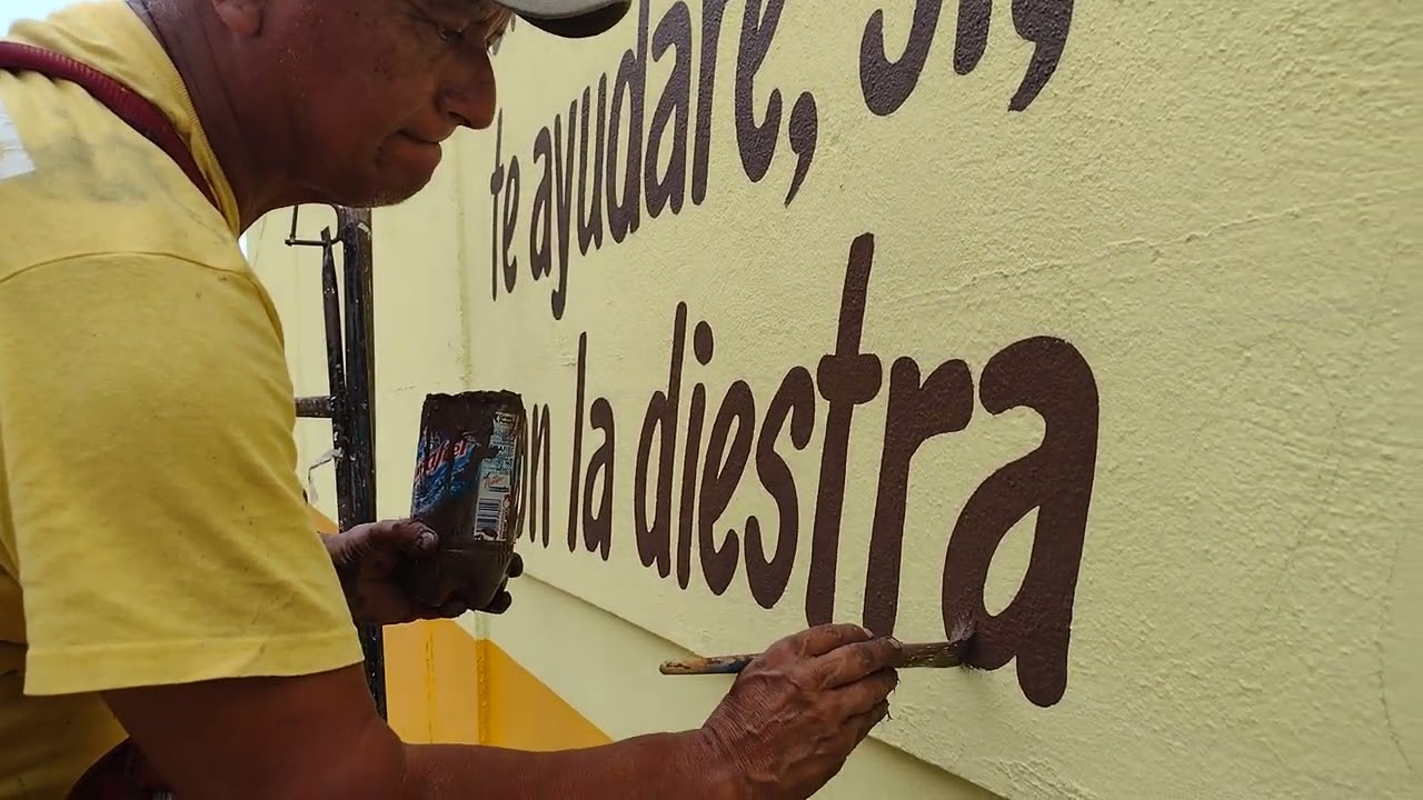 ROTULANDO EN UNA AVENIDA.//GRACIAS A DIOS