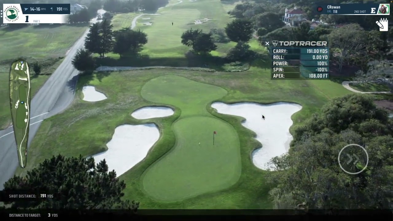 Calculating approach shots part 2
