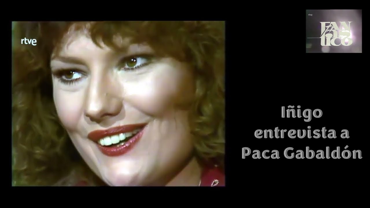 Iñigo entrevista a Paca Gabaldón