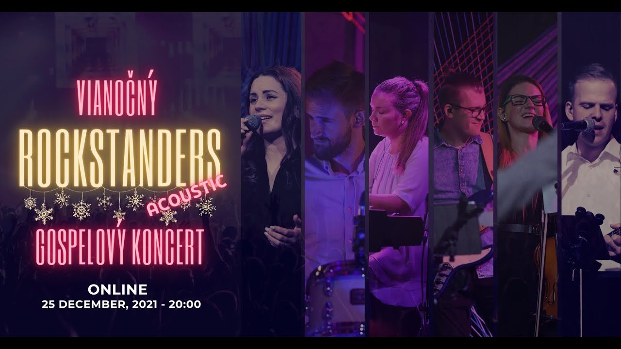 Vianočný gospel koncert 2021 - Rockstanders Acoustic