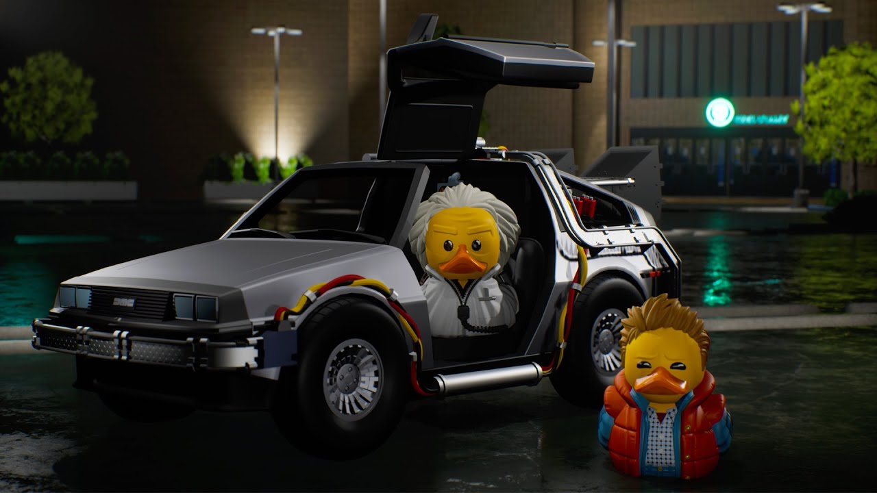QUACK TO THE FUTURE?! - BTTF Time Machine TUBBZ is HERE!