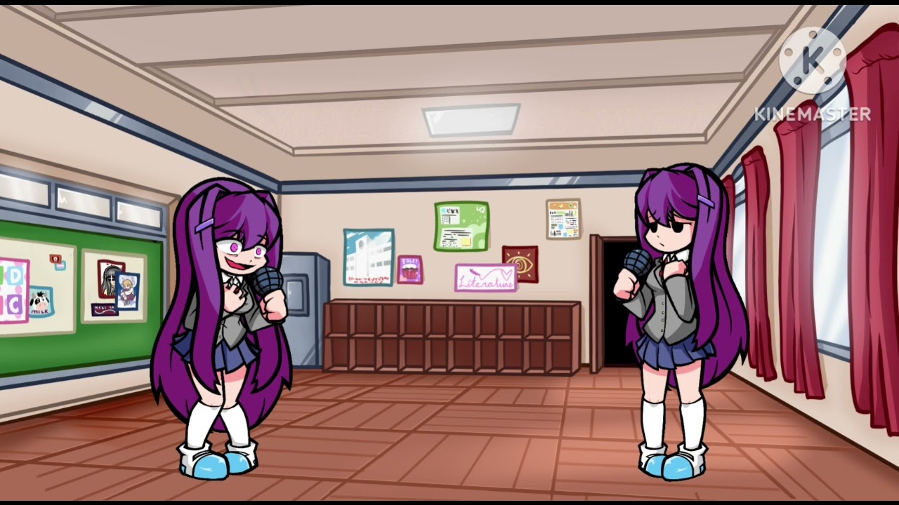 Lost To Craziness (Lost To Darkness but Yuri, Yandare Yuri, Monika and Sayori sing it)