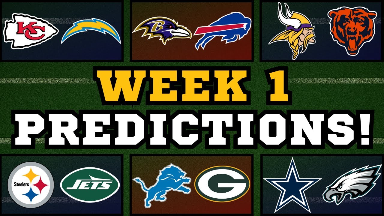NFL Week 1 Predictions!