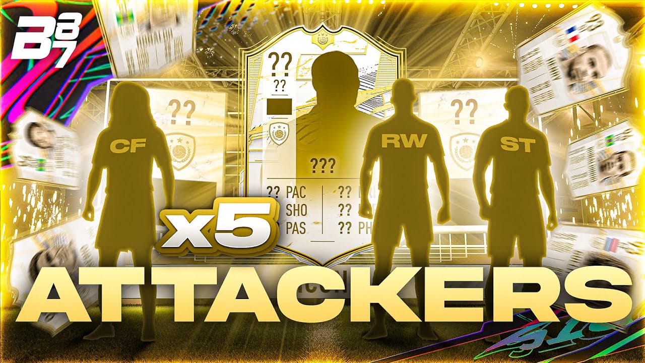 MOMENTS PACKED! 5 X ATTACKER ICON PACKS! | FIFA 21 ULTIMATE TEAM