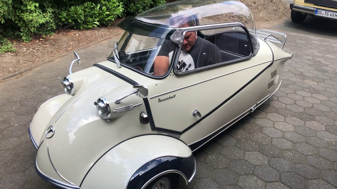 1955 Messerschmitt KR200 first test drive