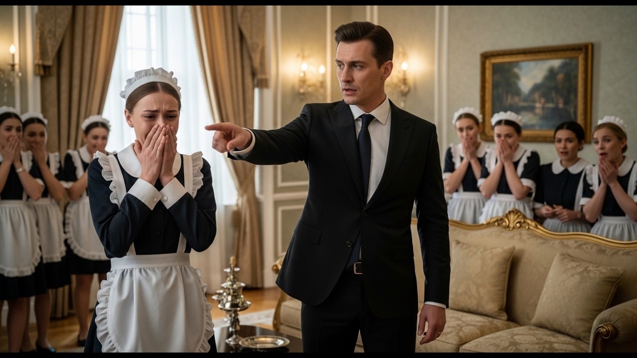 Горничная забеременела от босса, но он не признал ребёнка и выгнал её.