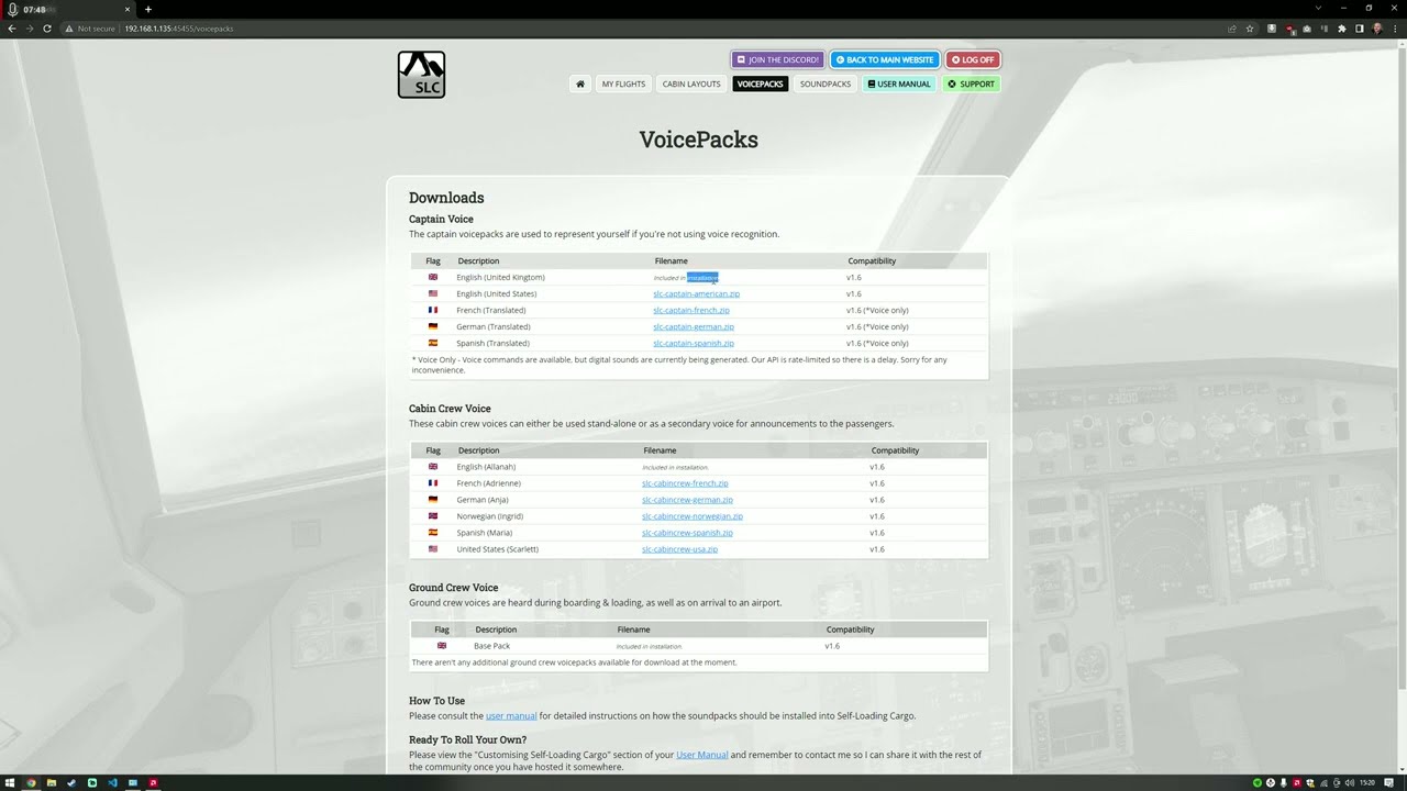 Self-Loading Cargo v1.6 - How To Install Cabin Layouts