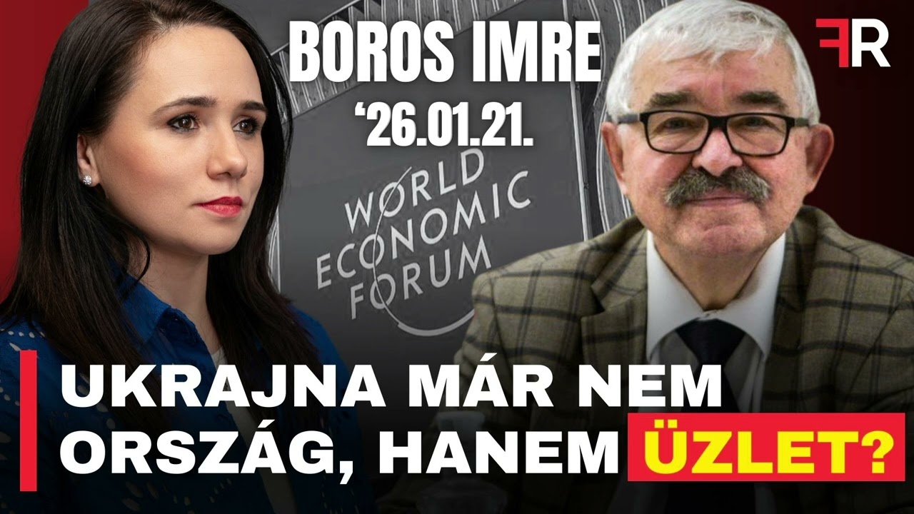 Elszólások Davosból: Már nem is titkolják a tervüket - Boros Imre