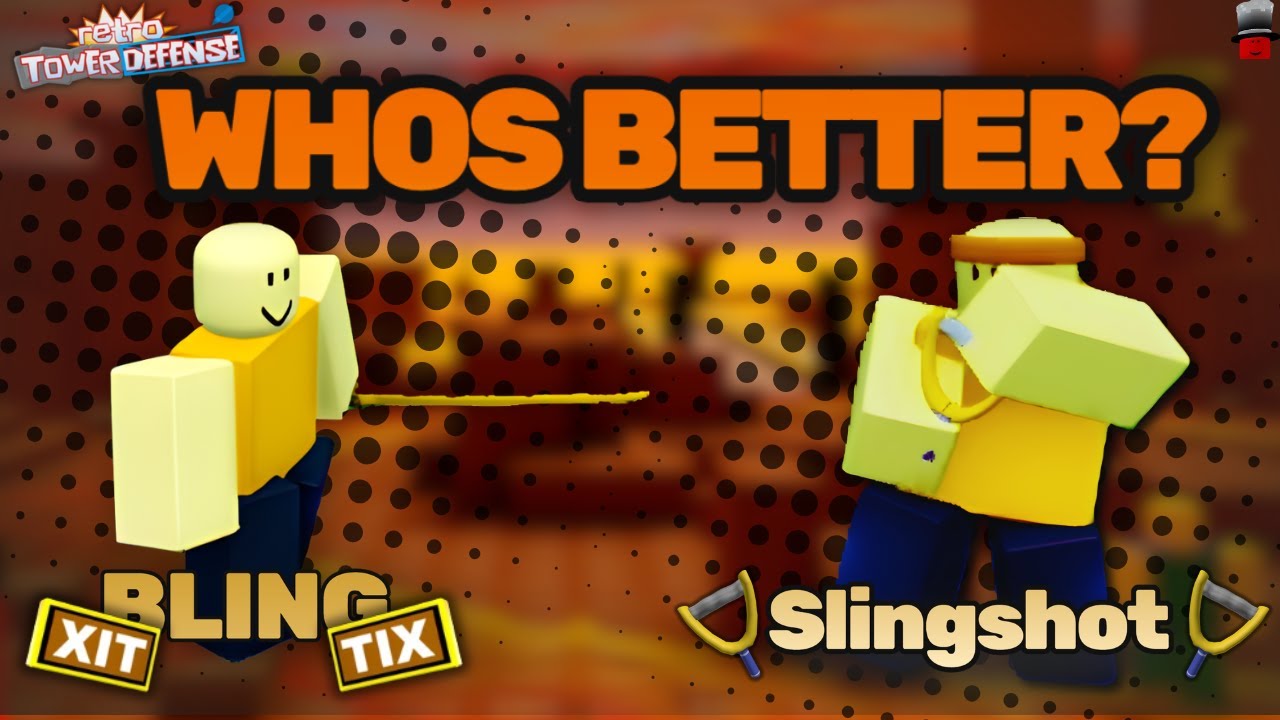 Bling Bloxxer vs Slingshotter. Whos better? (RetroTD)