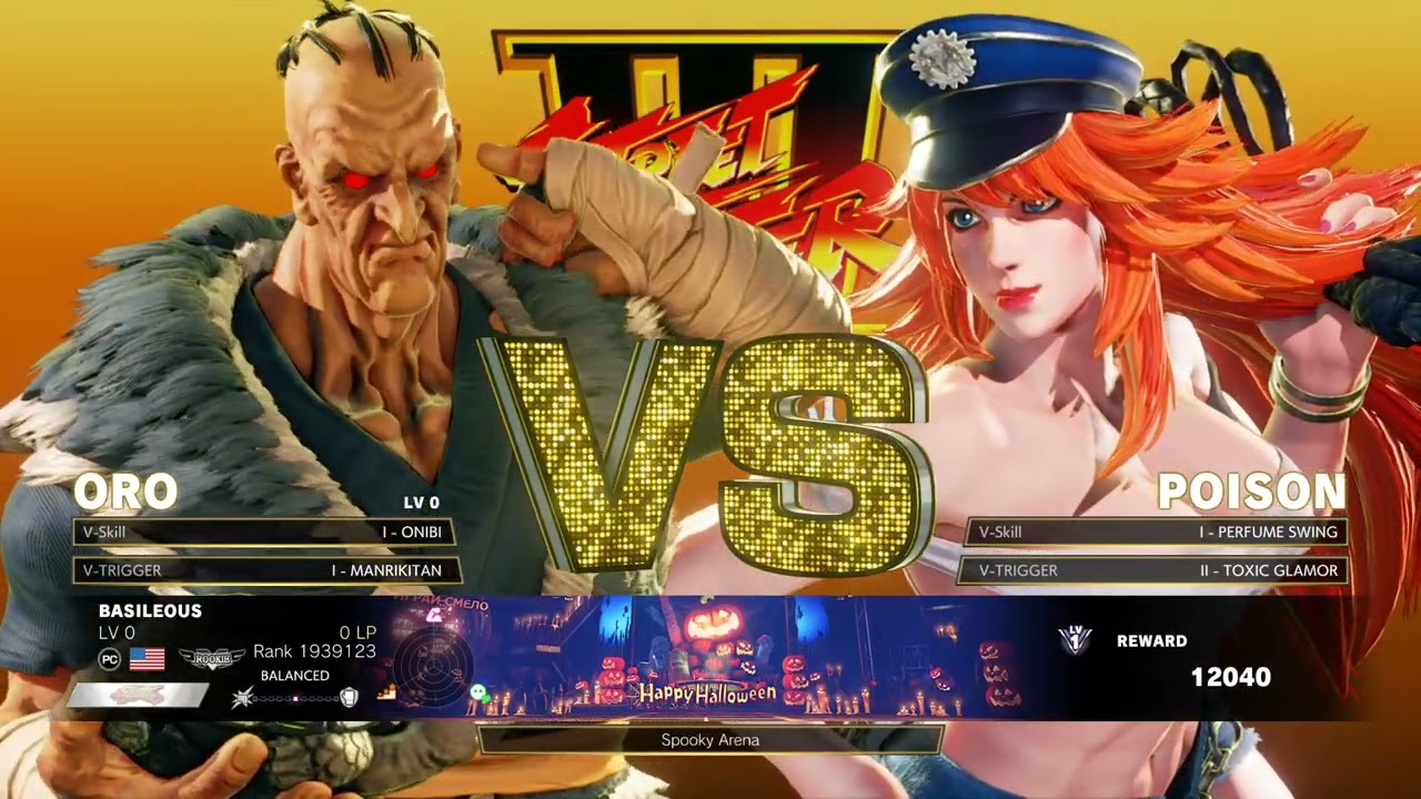 Street Fighter V (PC) Arcade - Oro (Street Fighter III)