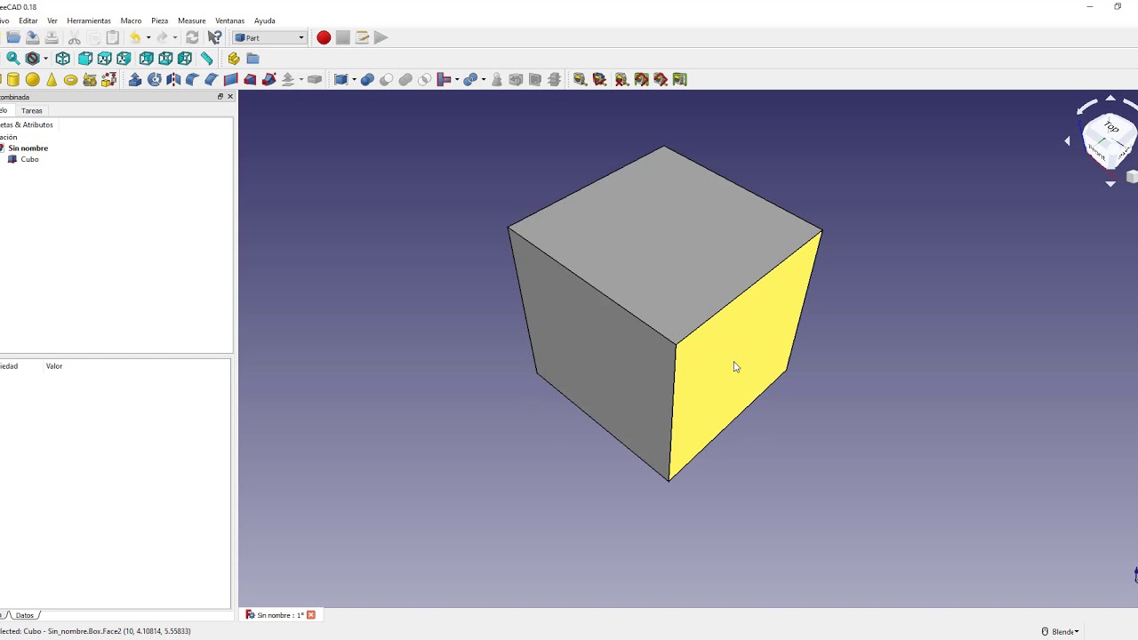 Taller Llavero para imprimir en 3D con tu nombre en Freecad
