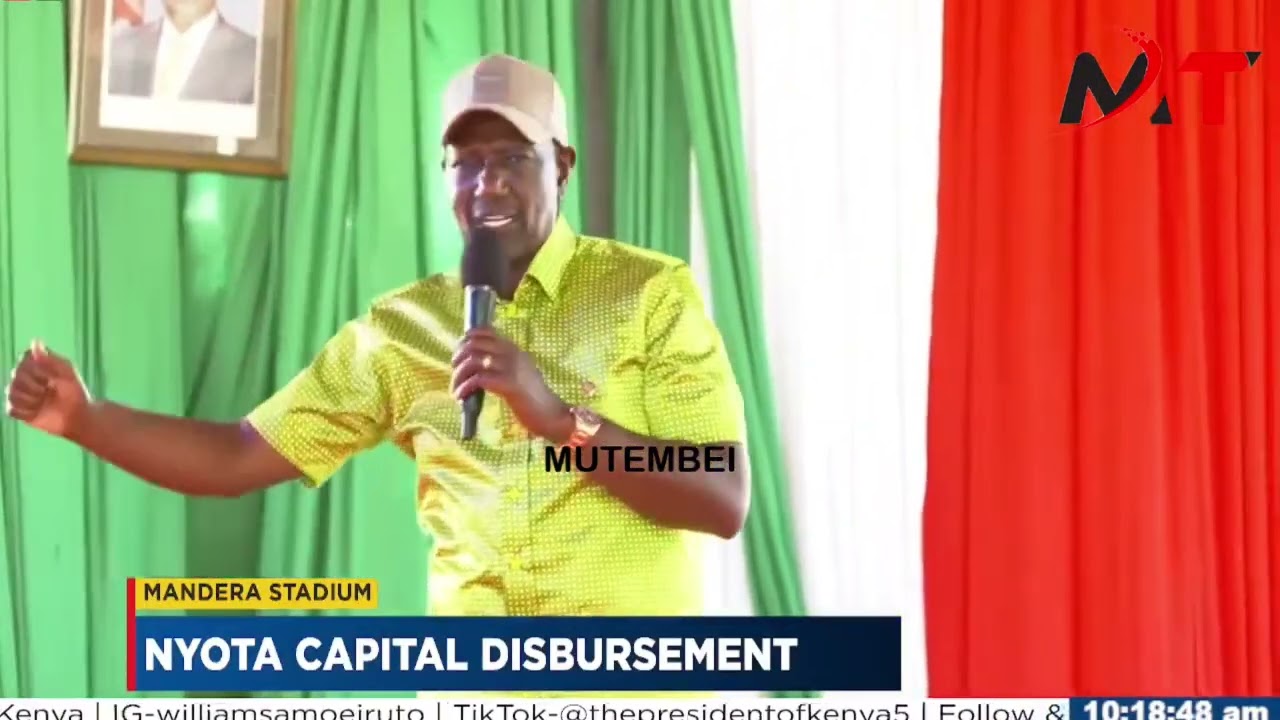 THIS MAN! LISTEN TO WHAT RUTO SAID IN MANDERA AFTER CHASING SIFUNA OUT OF ODM DESTROYING GACHAGUA!!!
