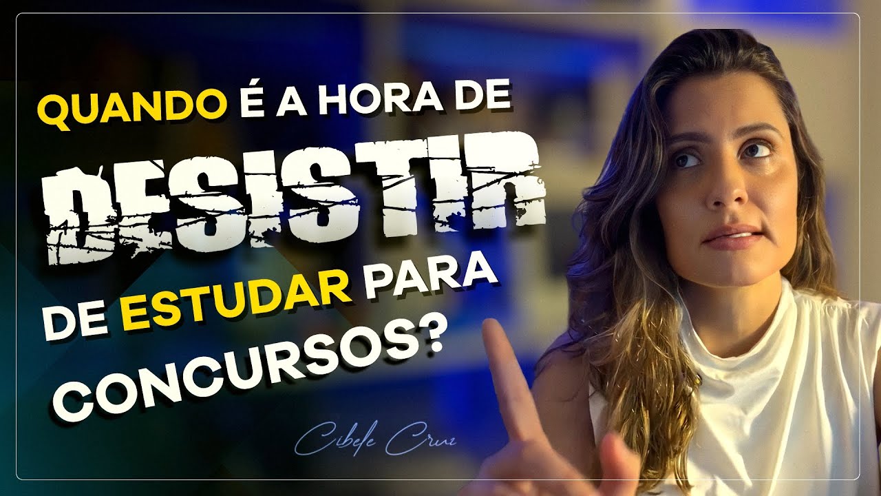 Insistir ou recuar? A decisão que todo concurseiro precisa fazer