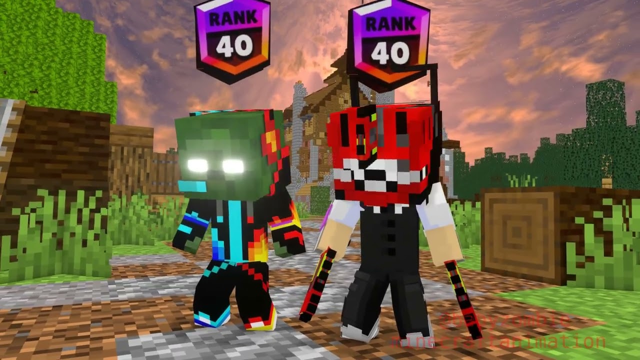 ALL Episodes  Brawl Stars RANK UP MINECRAFT  #minecraft   #brawlstars