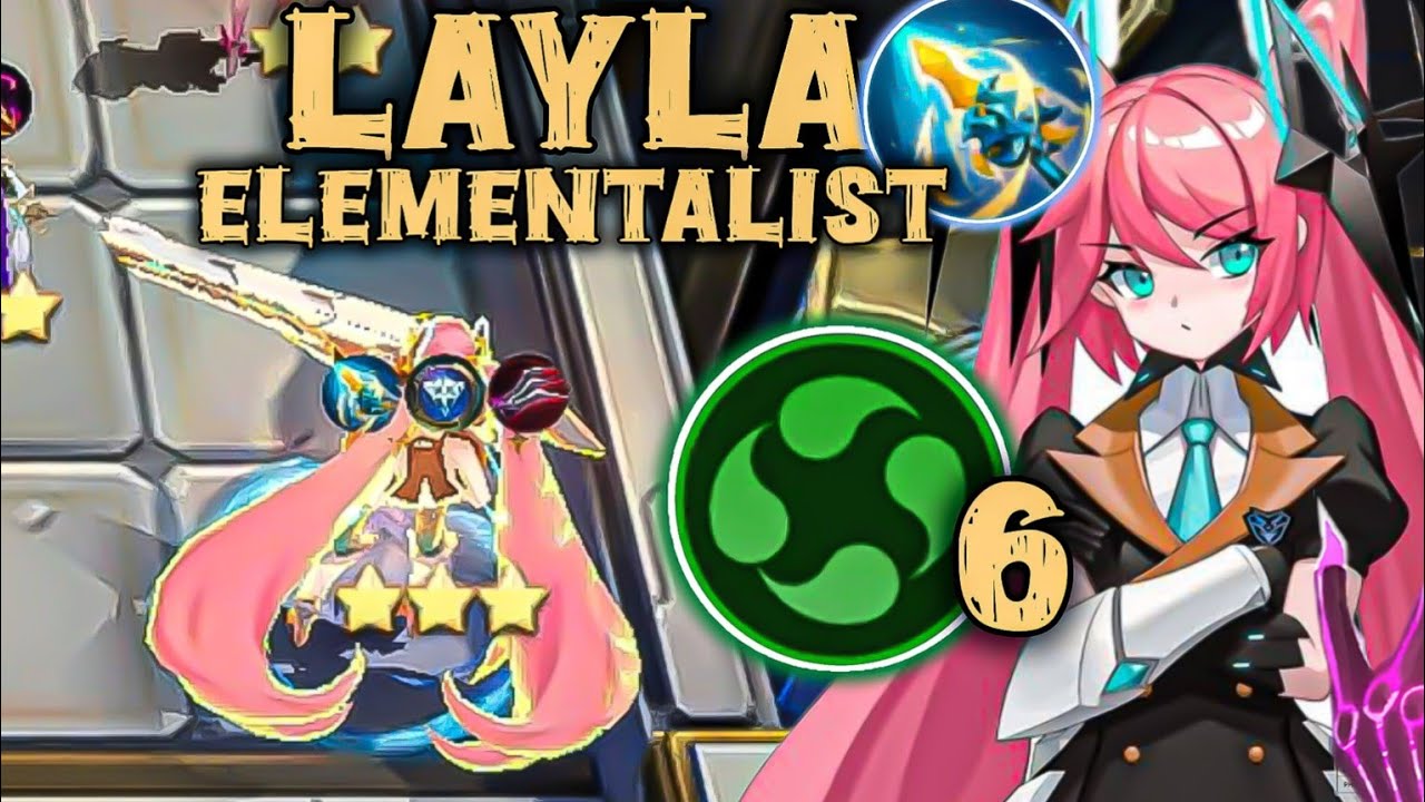 MAGIC CHESS | LAYLA ELEMENTALIST ASSASIN ASPIRANTS | COMMANDER ZILONG META