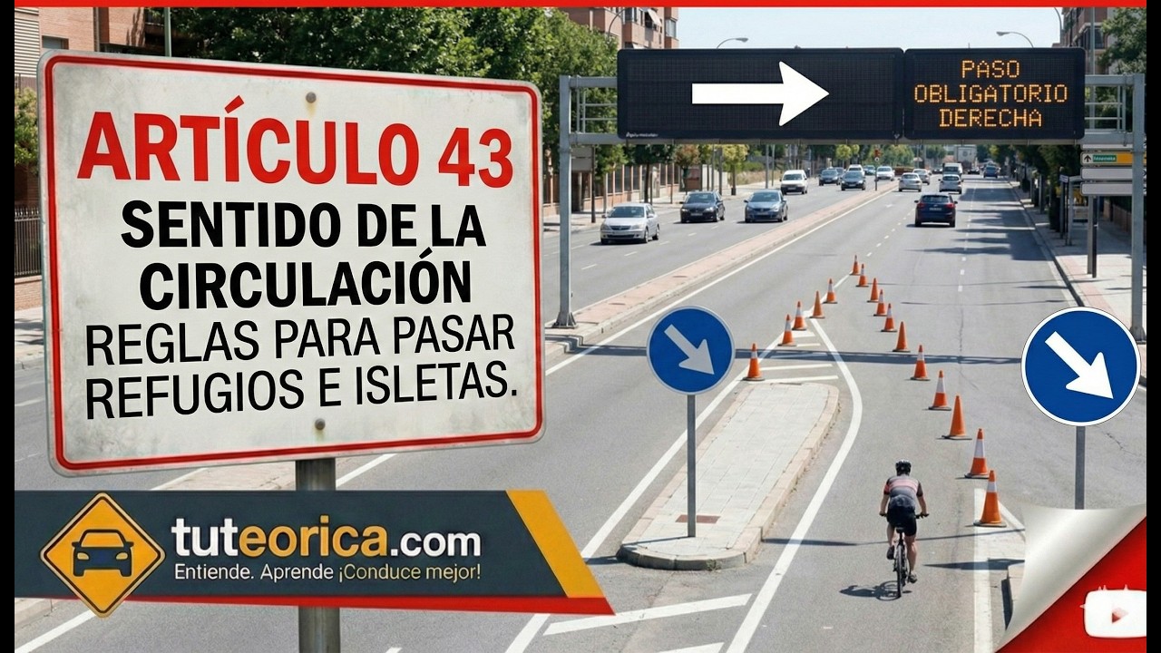 43. Sentido de la circulación