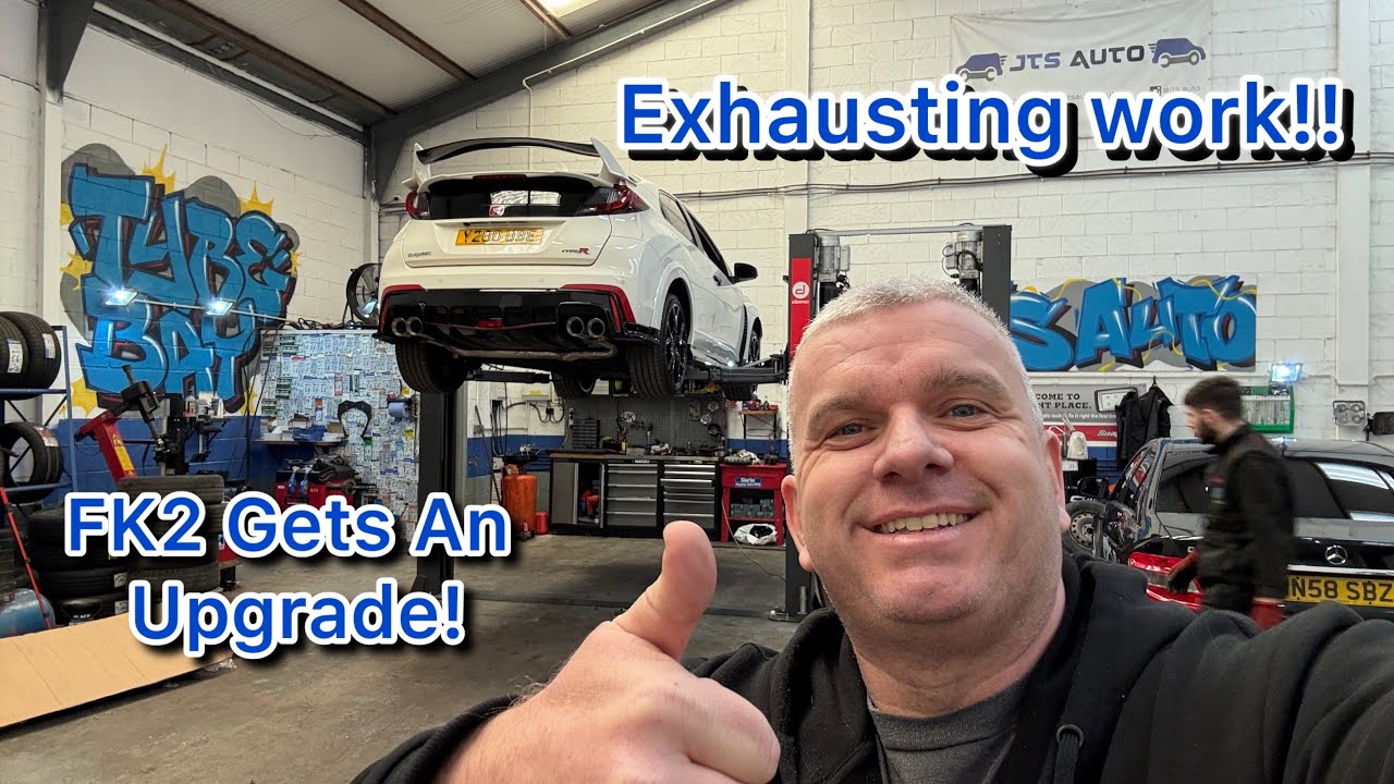 New Exhaust For My Honda Civic Type R FK2