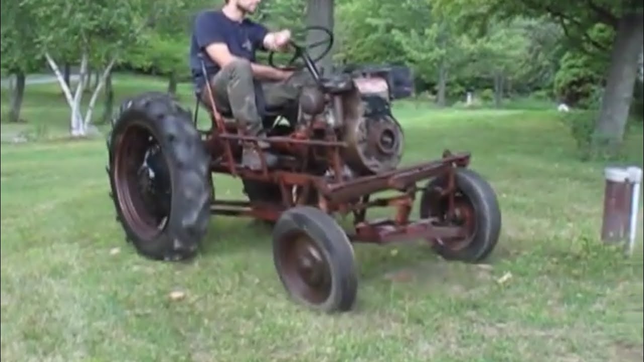 1952 Economy Power King Garden Tractor