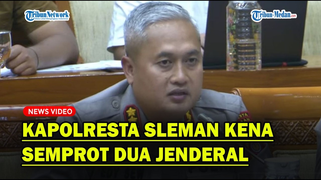 2 EKS JENDERAL SEMPROT Kapolresta Sleman soal Kasus Korban Kejar Jambret Hingga Jatuh Tewas❓