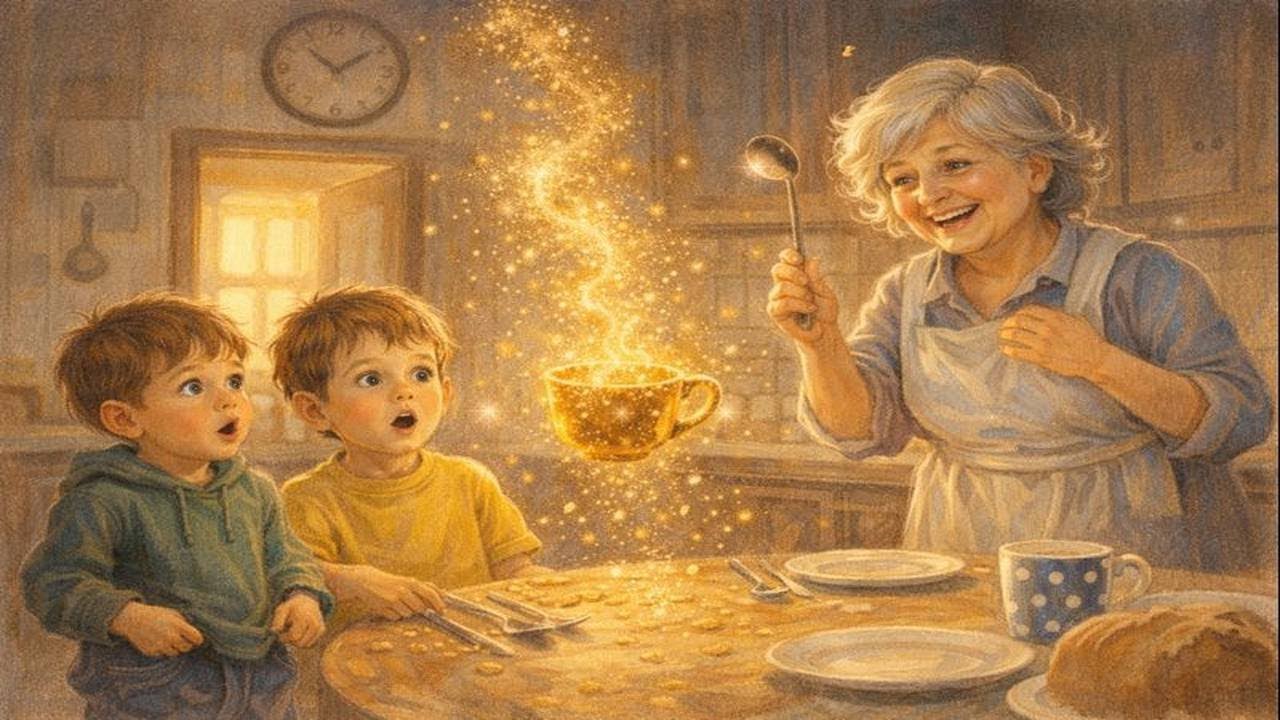 👵✨ Poranek, który był prezentem – bajka na Dzień Babci🌸👵
