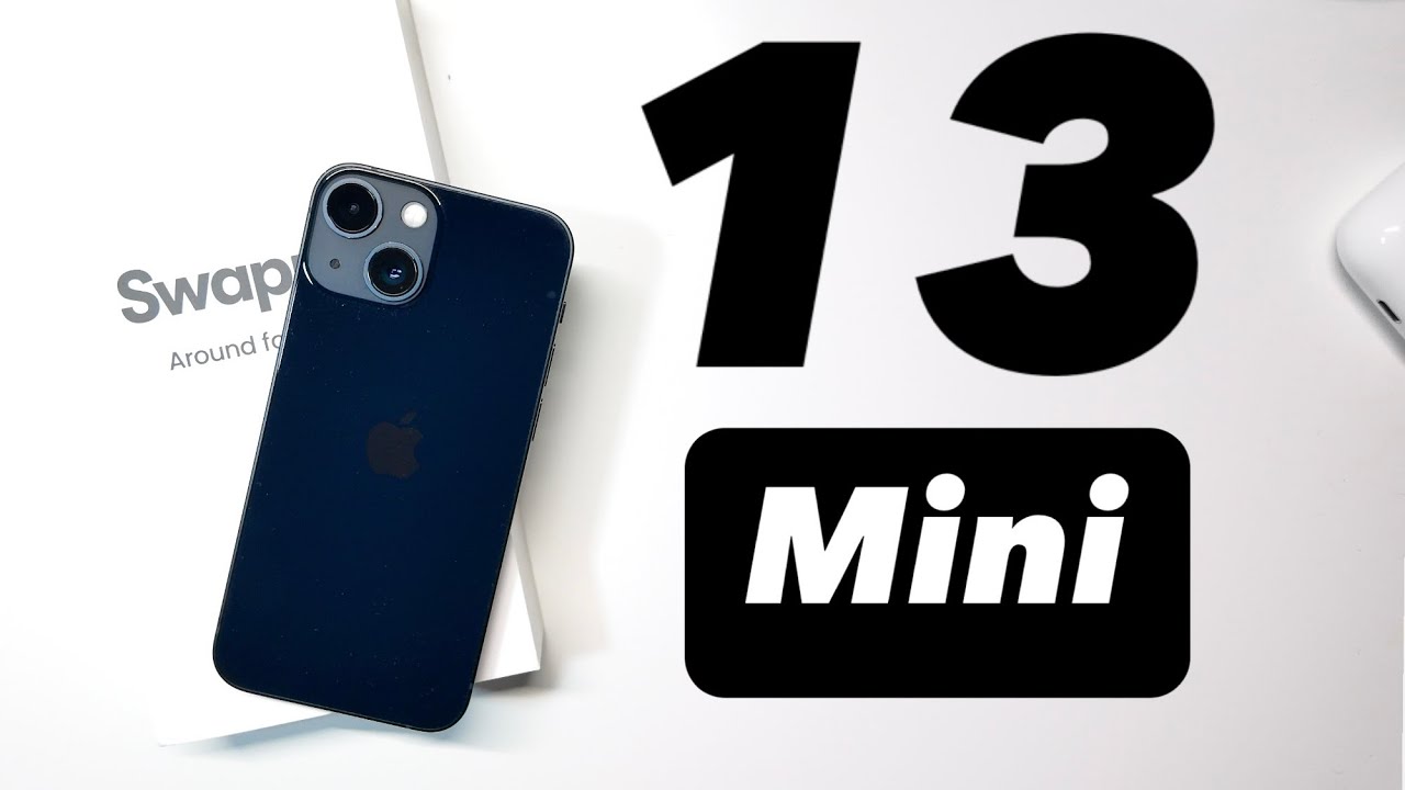 Unboxing the Midnight Black iPhone 13 Mini from Swappie