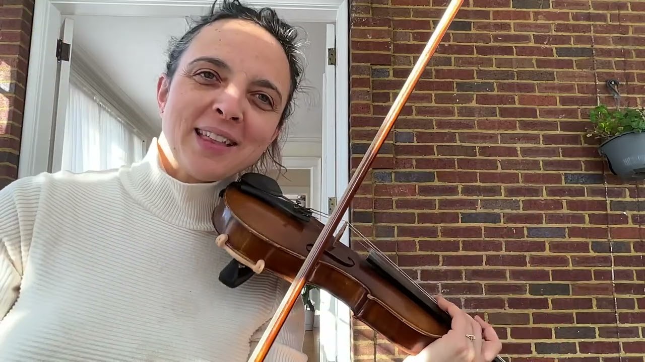Copland violin 1, Bach Double, twinkles 3rd pos 