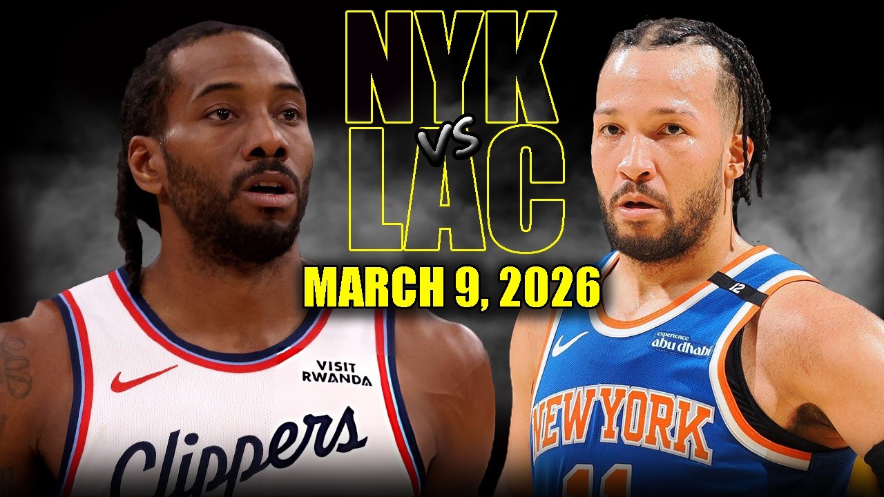 New York Knicks vs Los Angeles Clippers Full Game Highlights – March 9, 2026 | NBA Season