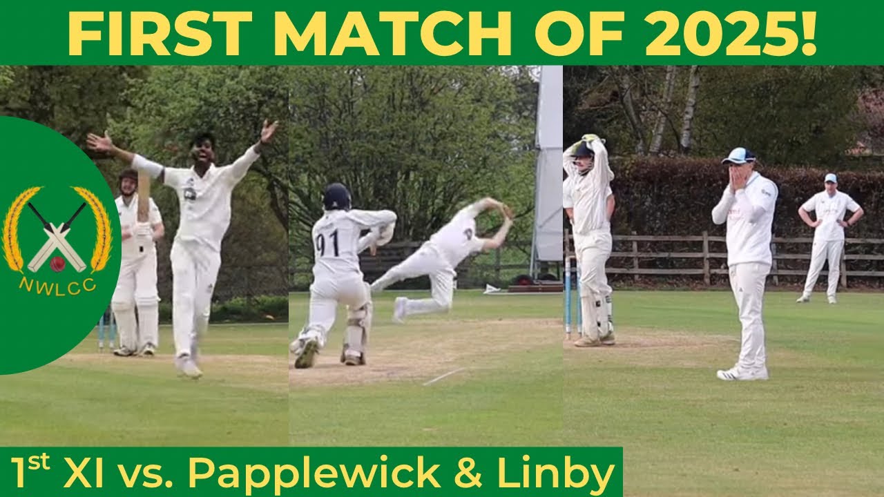 FIRST MATCH OF 2025! | Cricket highlights w/ commentary | NWLCC 1sts vs. P&LCC 2nds | S5 ep1