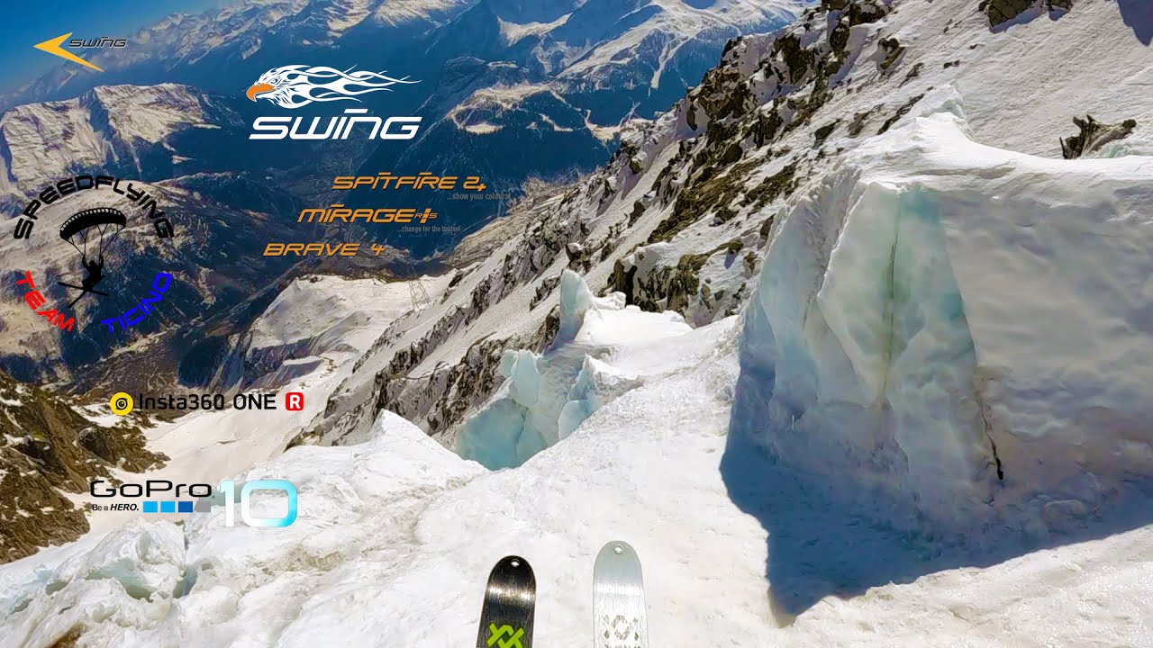 Speedriding Helbronner | Mont Blanc (South) | PAT | Swing Mirage RS + PRO | STT