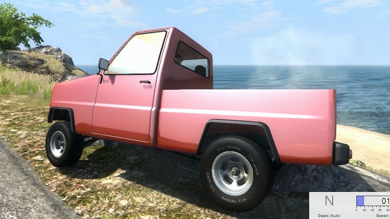 BeamNG Drive Pre Race Update - Ibishu Pigeon 4WD Edition Test Drive