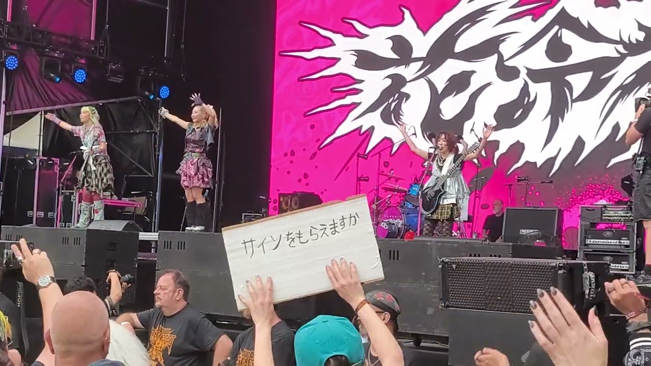 @HANABIE_official HANABIE @ Dynamo Metalfest 2025 (16/08) [Part 1] 4k 60fps