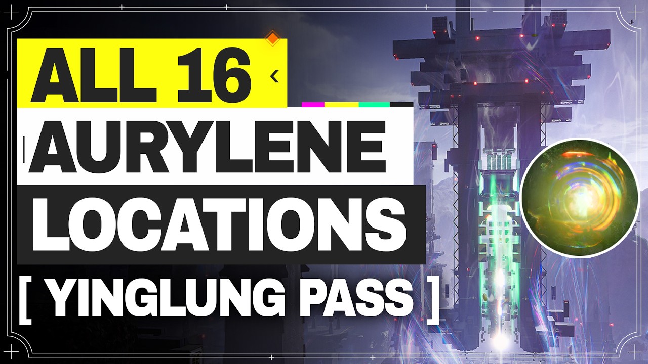All Yinlung Pass Aurylene Locations - Wuling【Arknights: Endfield】