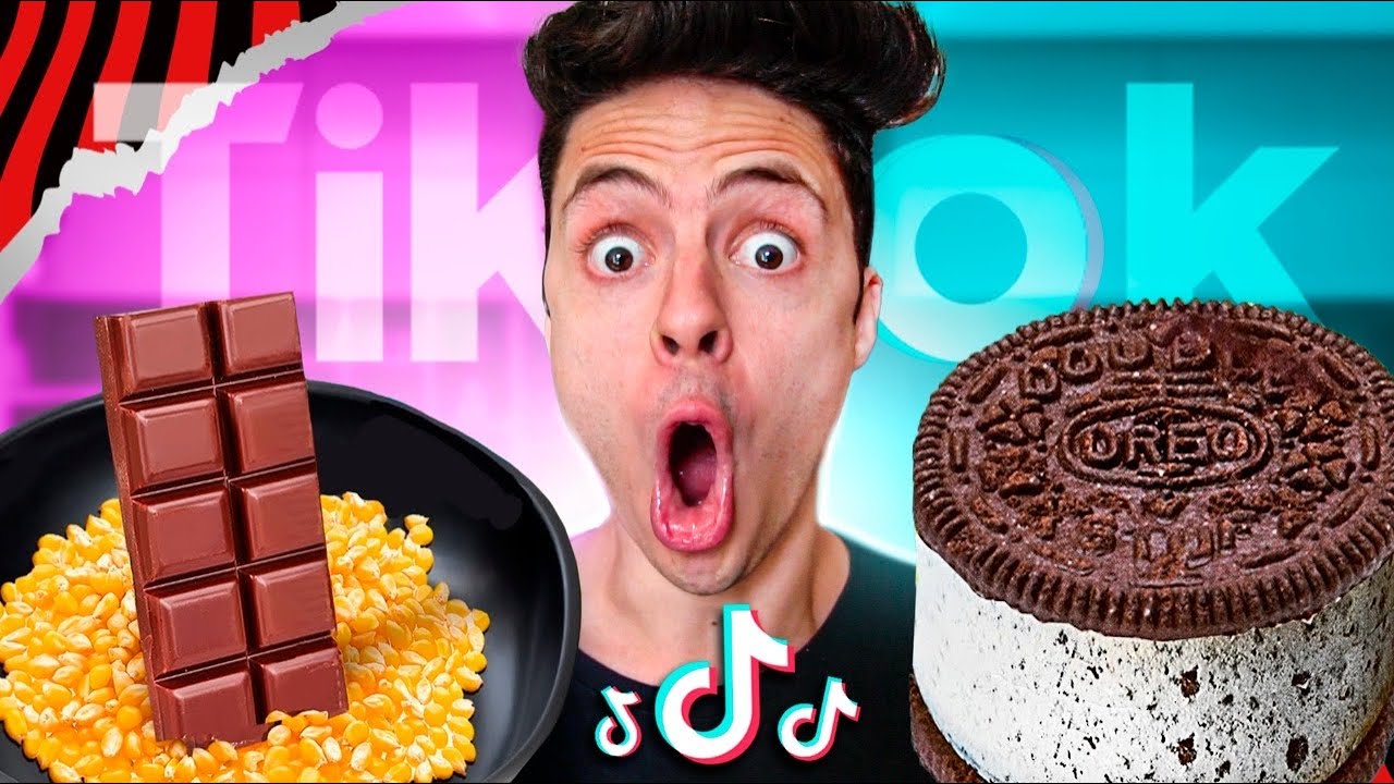 TESTANDO TRUQUES INACREDITÁVEIS DE COMIDANDO TIKTOK