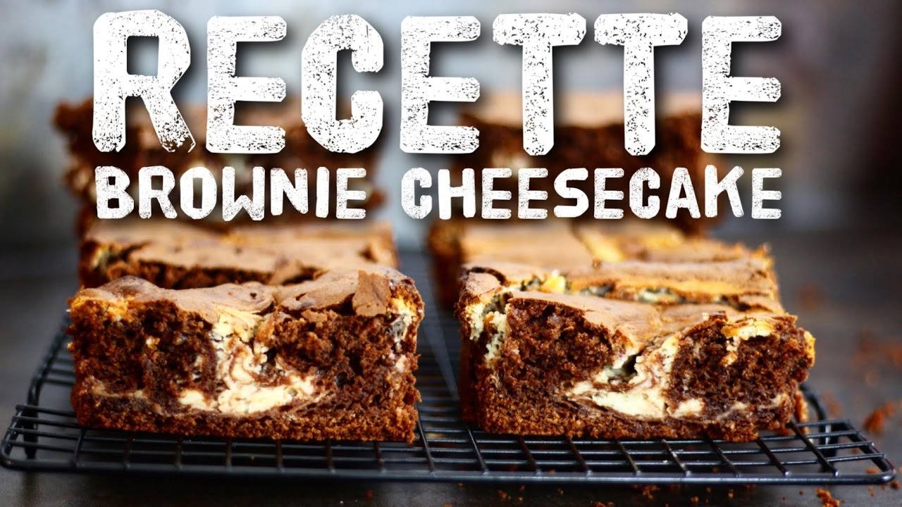 RECETTE BROWNIE CHEESECAKE FACILE UNE TUERIE AVEC MON PETIT FRERE