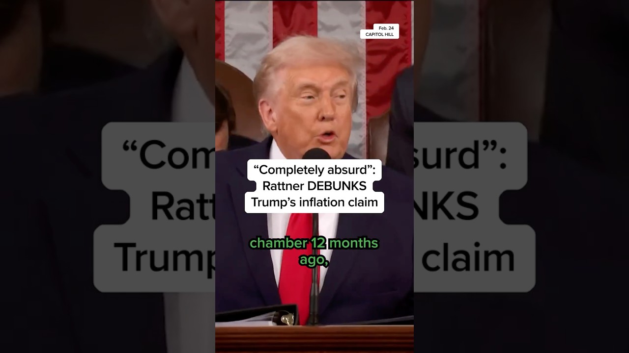 'Completely absurd': Rattner DEBUNKS Trump's inflation claim