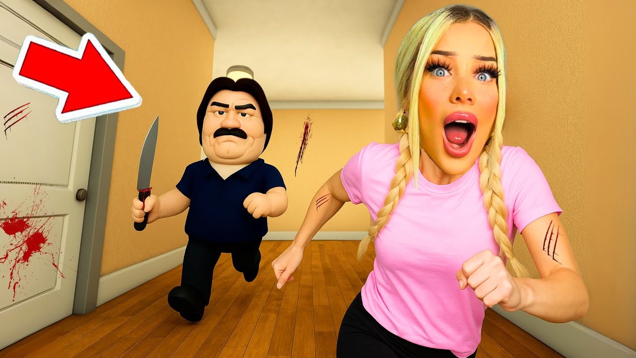 HORROR NACHBAR verfolgt MICH um 3 UHR Nachts! 😳 (Roblox)