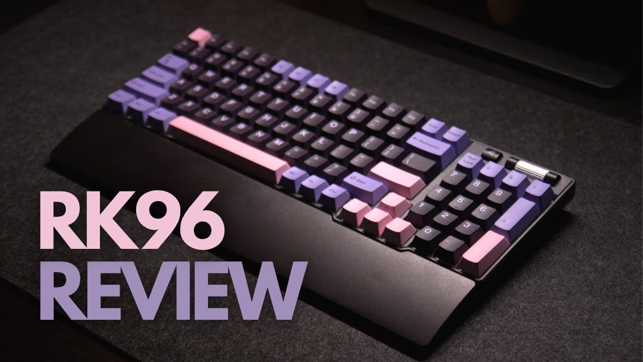 This wireless keyboard looks really good... | Royal Kludge RK96 Review