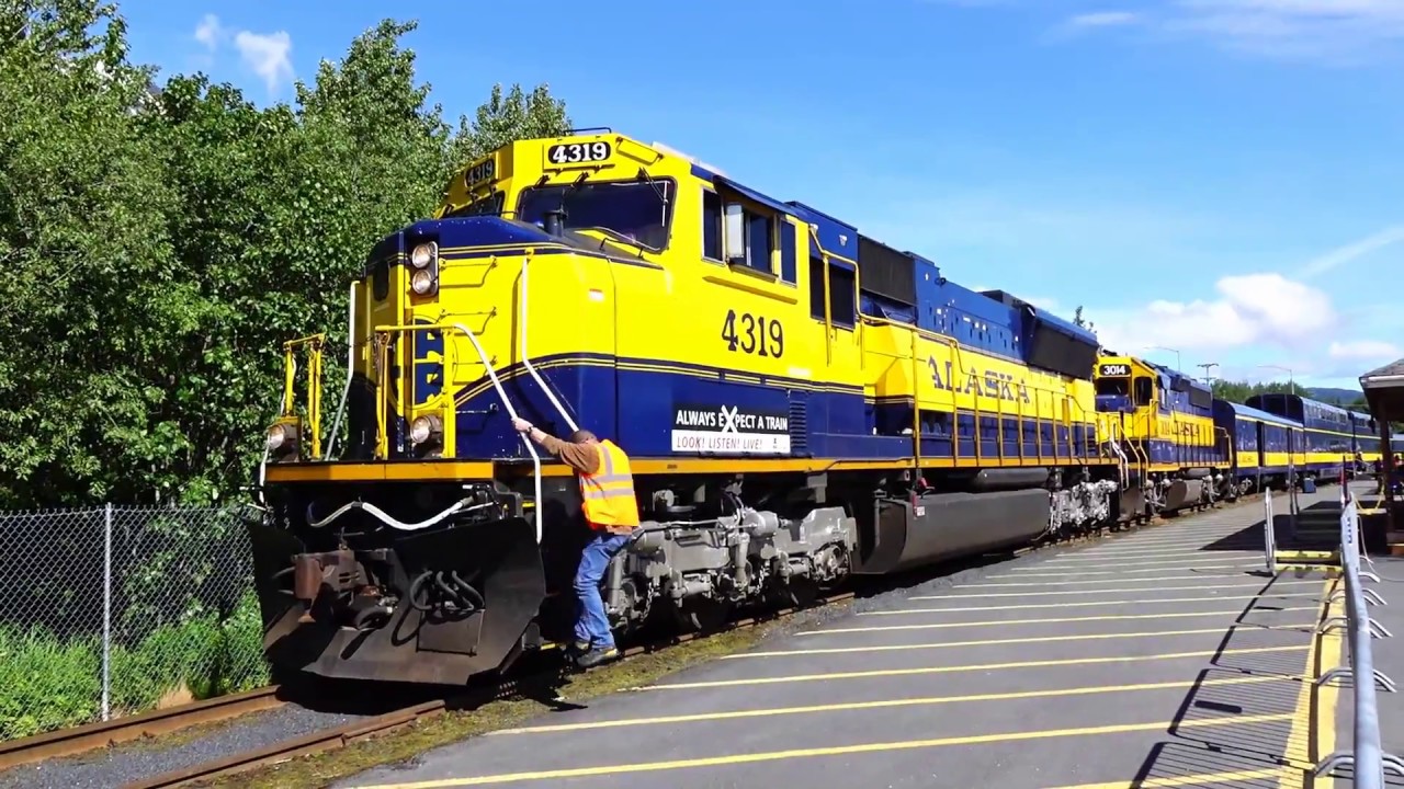 Alaska Rail - Anchorage to Seward - the full Journey